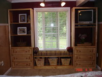 Custom Window Seat Cushion In Sunbrella Fabric