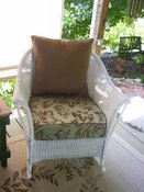 Cushion For 1930's Heywood Wakefield Wicker Rocker