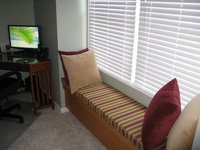Media Room Window Seat