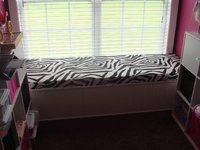 Zebra Window Bench Cushion