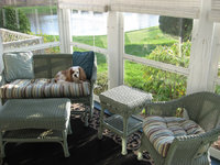 New Custom Sunbrella Wicker Chair Cushions