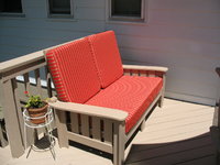 Sunbrella Stripe Deep Seat Patio Cushions