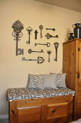 Custom Bench Cushion And Throw Pillows