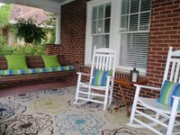 Custom Sunbrella Porch Swing Cushion