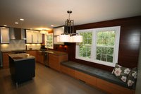 Long Custom Sunbrella Window Seat Cushion