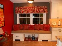 Custom Sunbrella Window Seat Cushion