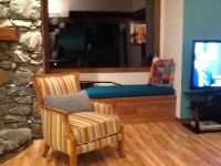 Custom Sunbrella Teal Window Seat Cushion