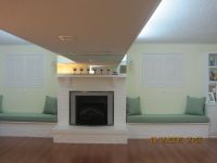 New Sunbrella Den Fireplace Bench Cushions