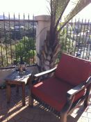 New Sunbrella Cushions For Teak Patio Chairs