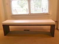 6' Faux Leather Bench Cushion