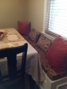 Paisley Bench Cushion & Pillows