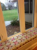 New Swirly Window Seat Cushion