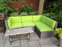 Our Perfect Sunbrella Wicker Patio Cushions