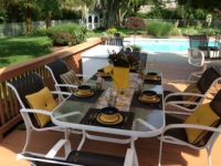 Yellow Outdoor Throw Pillows