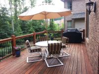 Patio Set With New Custom Sunbrella Cushions