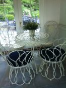 Custom Round Alfresco Seat Cushions