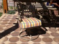 Custom Sunbrella Patio Chair Replacement Cushions