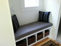 Entry Window Seat Cushion & Pillows