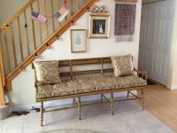 Foyer Bench Cushion & Pillows