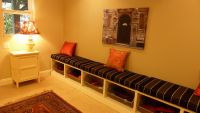 Custom Sunbrella Mud Room Bench Cushions