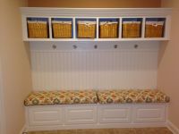 Our New Built-in Bench With Custom Cushions