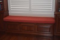 New Sunbrella Office Window Seat Cushion