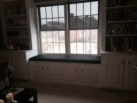 Custom Sunbrella Window Seat Cushion