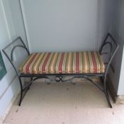 Custom Sunbrella Outdoor Bench Cushion