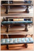Nautical Dining Bench Cushion