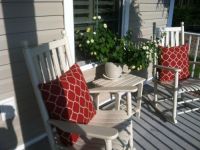 My Sanctuary With New Sunbrella Throw Pillows