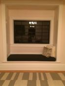 Custom Sunbrella Window Seat Cushion