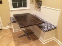 Breakfast Nook Bench With New Sunbrella Cushions