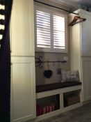 Laundry/Mud Room Bench With Sunbrella Cushion