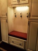 Beautiful Sunbrella Laundry Room Bench Cushion
