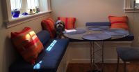 New Sunbrella Window Seat Breakfast Nook Cushions
