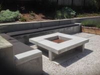 Fire Pit Bench Cushions In Sunbrella Fabric