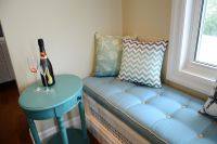 Sunbrella Button-Tufted Window Seat Cushions