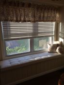 Button-Tufted Sunbrella Window Seat Cushion