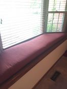 Custom Robert Allen Window Seat Cushion