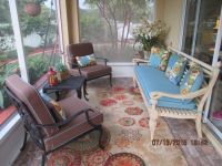 Our Classy Lanai With New Sunbrella Cushions