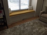 New Window Seat And New Custom Sunbrella Cushion