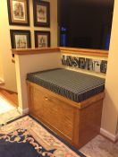 Custom Cushion For Small Indoor Bench