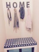 Mudroom Bench With New Robert Allen Cushion