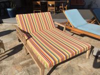 Custom Sunbrella Double Chaise Cushion