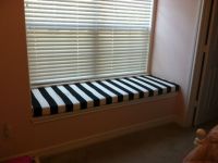 Window Seat Cushion Made Premier Prints Fabric