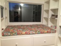 Reading Nook With Custom Robert Allen Cushion