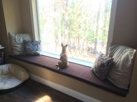 Oversized Picture Window Sunbrella Bench Cushion