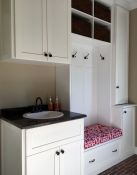Mudroom Makeover - Custom Premier Prints Cushion