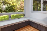 Corner Window Seat Cushions In Sunbrella Sailcloth