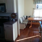 Paisley Kitchen Nook Bench Cushions